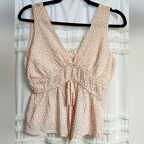 Nwt Sadie & Sage Peplum Tank. - Picture 1 of 9